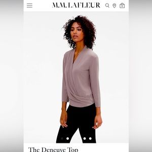 Mm Lafleur Deneuve Top, size Large, NWOT